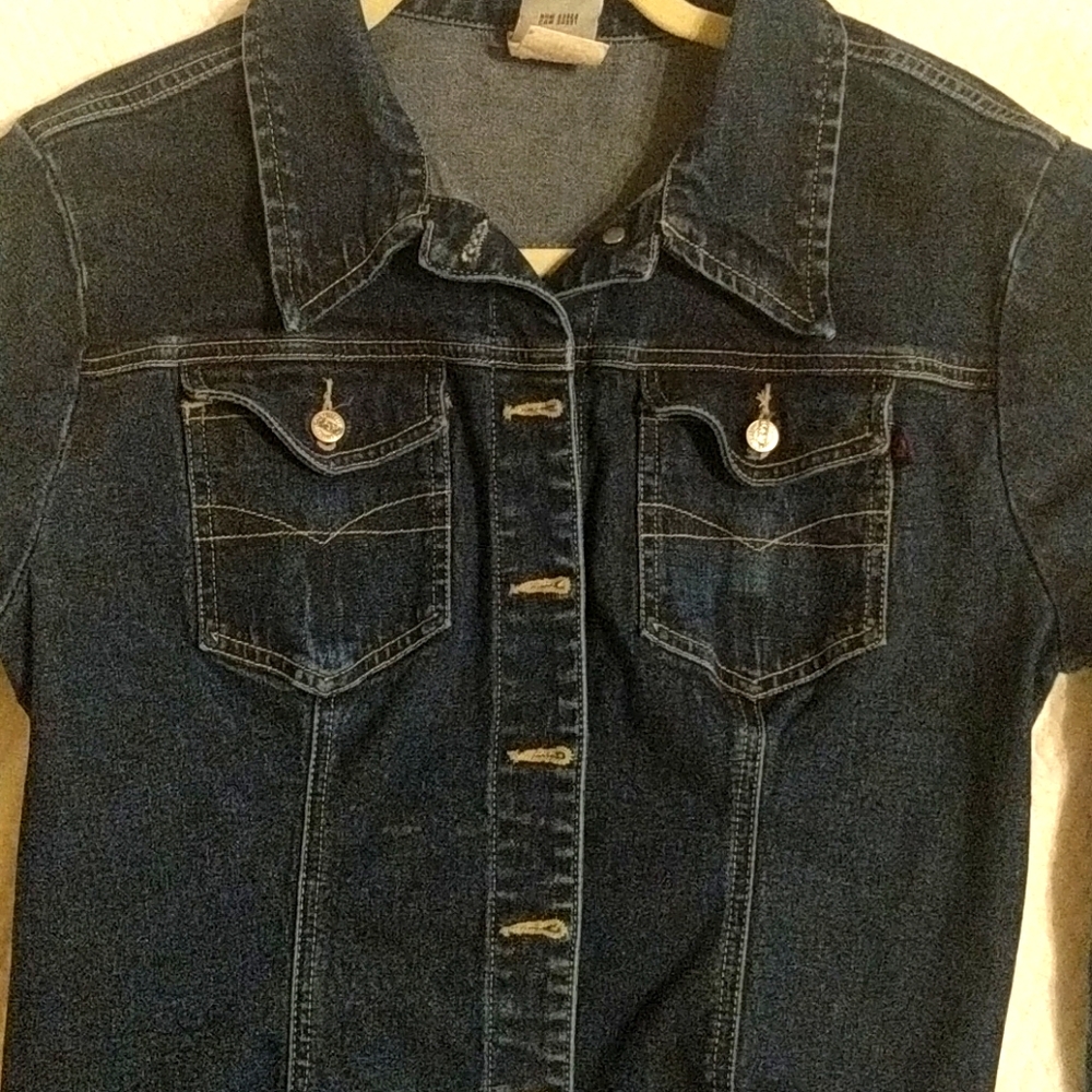 Z Cavaricci Jean Jacket